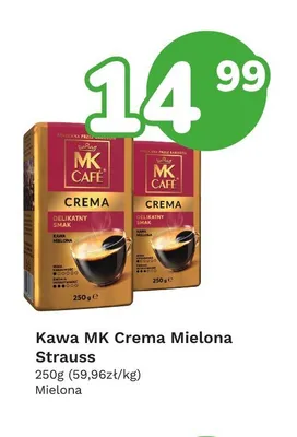 Kawa mielona MK Café Crema promocja w Limonka