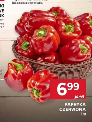 Papryka czerwona promocja w Stokrotka