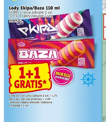 Lody Ekipa promocja w Prim Market