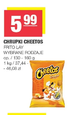 Chrupki Cheetos promocja w SPAR