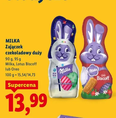 Zajączek czekoladowy duży promocja w Lidl