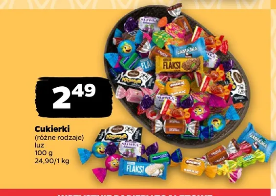 Cukierki promocja w Netto