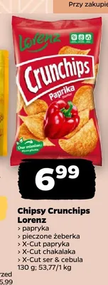 Chipsy Crunchips Lorenz X-Cut chakalaka promocja w Netto