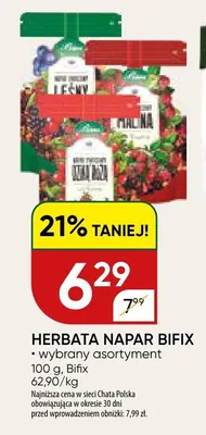 Herbata napar promocja w Chata Polska