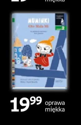 Książka Muminki Oto Mała Mi Czytam sobie promocja w Empik