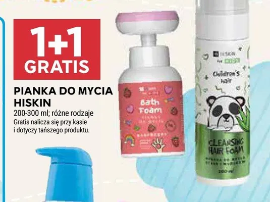 Pianka do mycia Hiskin Bath Foam promocja w Stokrotka