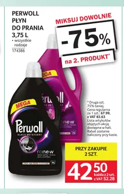 Płyn do prania Perwoll promocja w Selgros