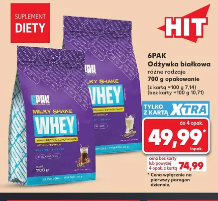 Odżywka białkowa 6PAK promocja w Kaufland