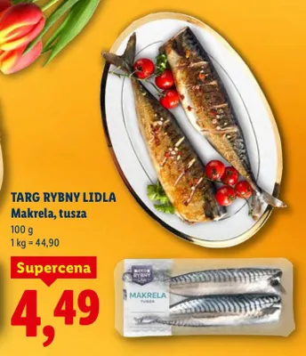 Makrela tusza promocja w Lidl