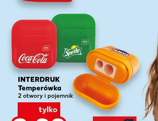 Temperówka Interdruk Coca-Cola promocja w BACK TO SCHOOL