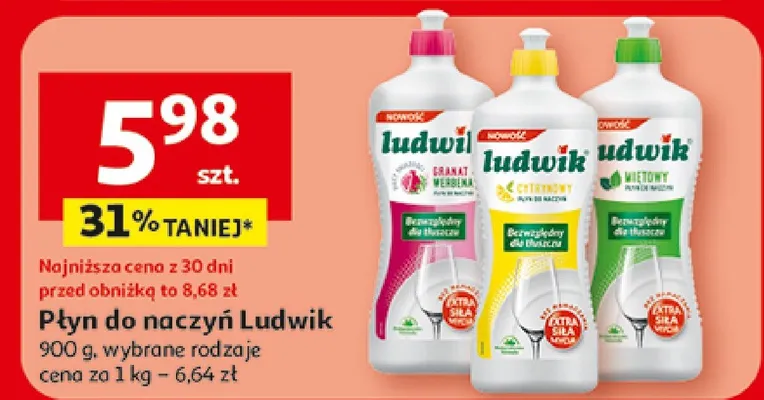 Płyn do naczyń promocja w Auchan