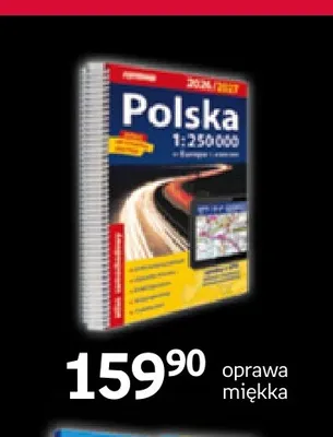 Mapa Polska 1:250 000 promocja w Empik