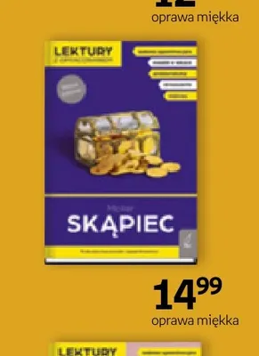 Książka Skąpiec Wydawnictwo GREG promocja w Empik