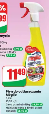 Płyn do odtłuszczania promocja w Dino