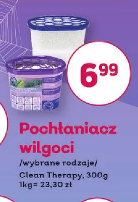 Pochłaniacz wilgoci Clean Therapy promocja w Bliski
