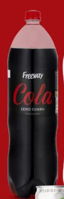 Napój gazowany Freeway Cola Zero Cukru promocja w Lidl