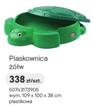 Piaskownica żółw promocja w Castorama