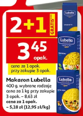 Makaron Lubella promocja w Auchan