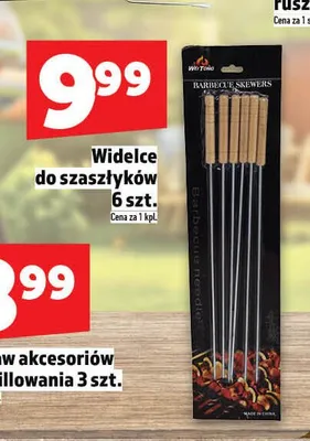 Widelce do szaszłyków Wei Tong 6-pak promocja w TOPAZ