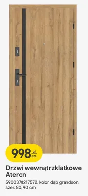 Drzwi wewnątrzklatkowe Ateron promocja w Castorama