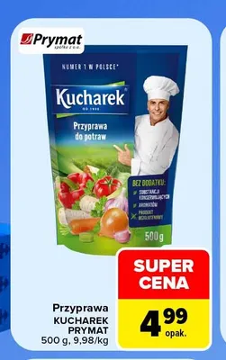 Przyprawa Kucharek Prymat promocja w Carrefour