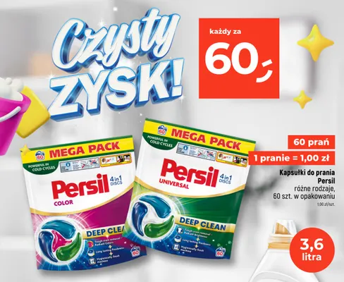 Kapsułki do prania Persil Color promocja w Dealz