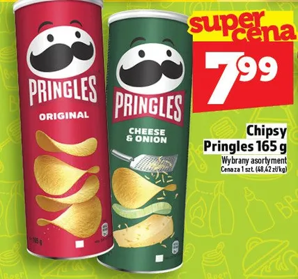 Chipsy Pringles promocja w TOPAZ