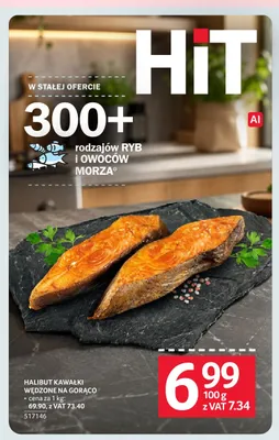 Halibut kawałki wędzone na gorąco promocja w Selgros