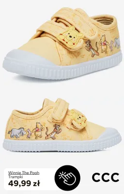 Trampki Winnie The Pooh promocja w CCC