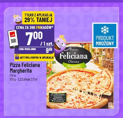 Pizza Feliciana Margherita promocja w POLOmarket