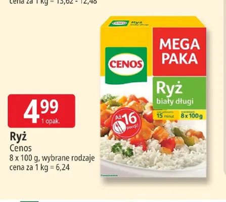 Ryż Cenos promocja w Leclerc