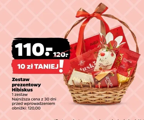 Zestaw prezentowy Hibiskus promocja w Netto