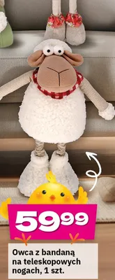 Owca z bandaną na teleskopowych nogach promocja w Twój Market