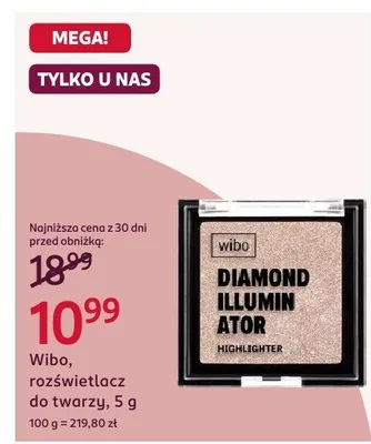 Rozświetlacz do twarzy promocja w Rossmann