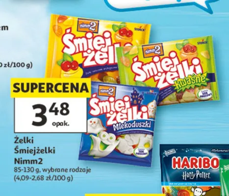 Żelki Śmiejżelki Nimm2 promocja w Auchan