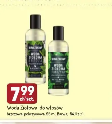 Woda ziołowa do włosów pokrzywowa Barwa promocja w Avita