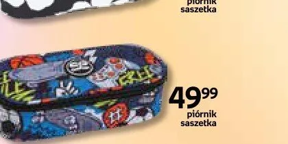 Piórnik saszetka kolorowy graffiti promocja w Empik