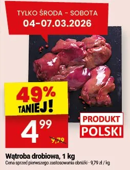 Wątroba drobiowa promocja w Twój Market