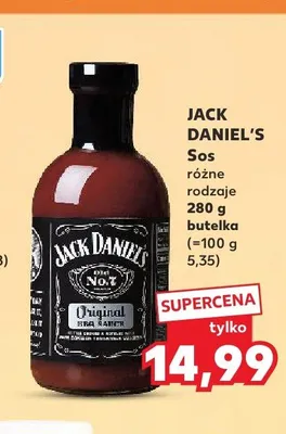 Sos Original BBQ Jack Daniel's promocja w Kaufland