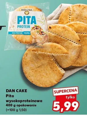 Pita wysokoproteinowa 400g opakowanie promocja w Kaufland