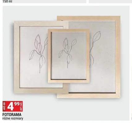Ramka do zdjęć Fotorama promocja w Merkury Market