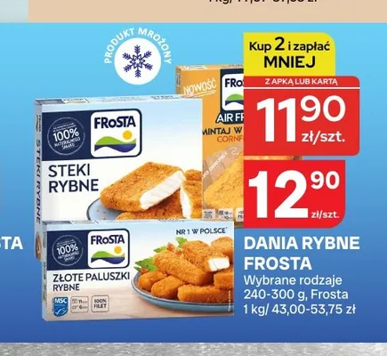 Dania rybne Frosta promocja w Chorten