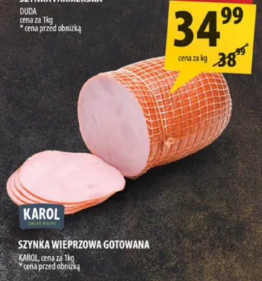 Szynka wieprzowa gotowana Karol promocja w Arhelan