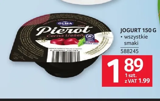 Jogurt Pierot Olma promocja w Selgros