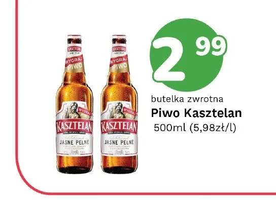 Piwo Kasztelan promocja w Limonka