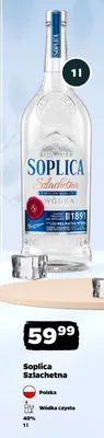 Wódka Soplica Szlachetna 40% Polska promocja w Netto