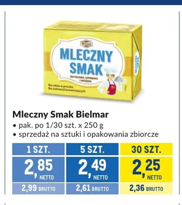 Mleczny Smak Bielmar promocja w Makro