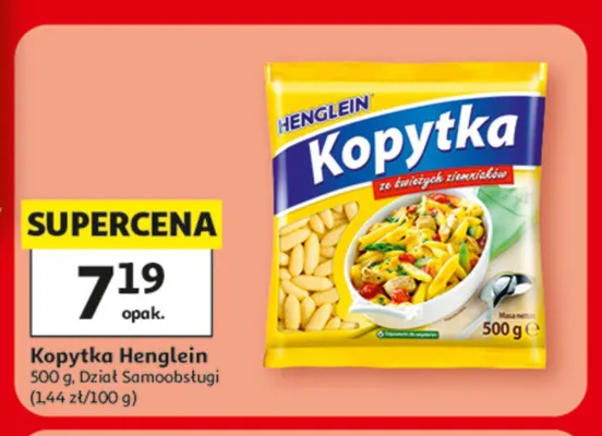 Kopytka Henglein promocja w Auchan