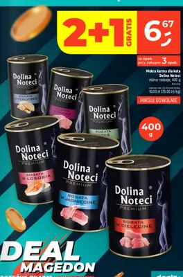 Mokra karma dla kota bogata w łososia promocja w Dealz