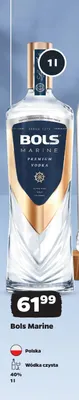 Wódka czysta Bols Marine promocja w Netto